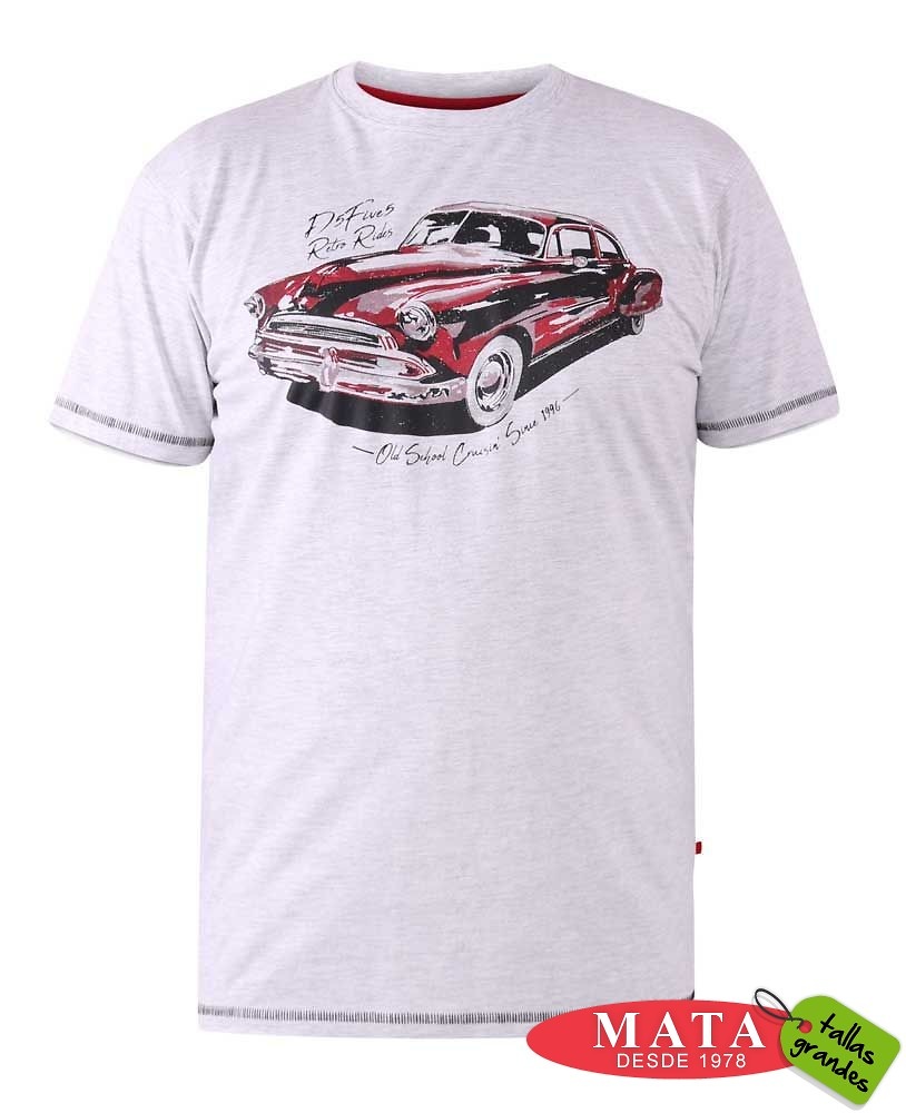 Camiseta hombre tallas grandes 25630 