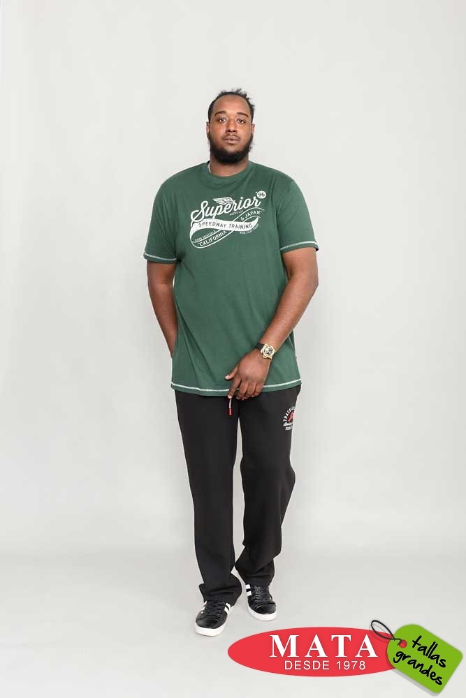 Camiseta hombre tallas grandes 25641 