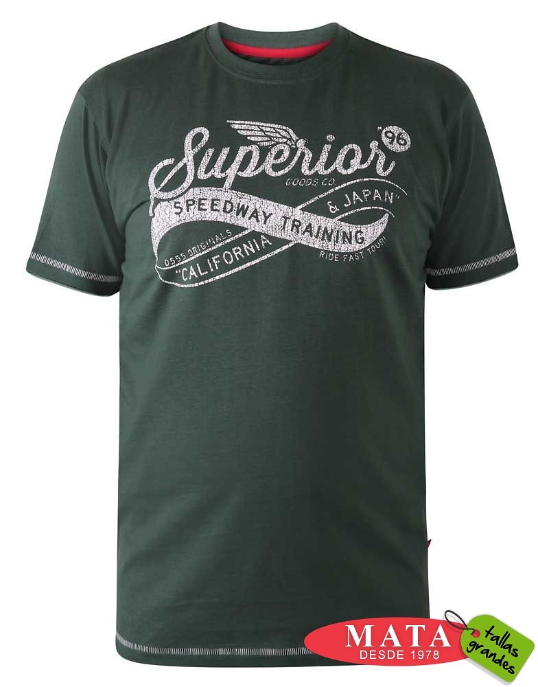 Camiseta hombre tallas grandes 25641 