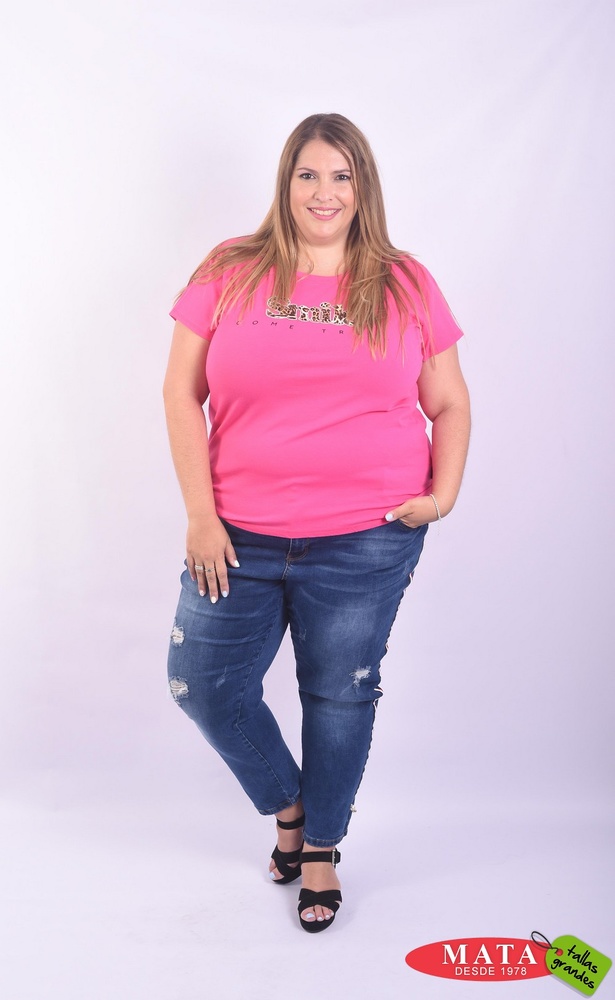 Camiseta mujer 22809 