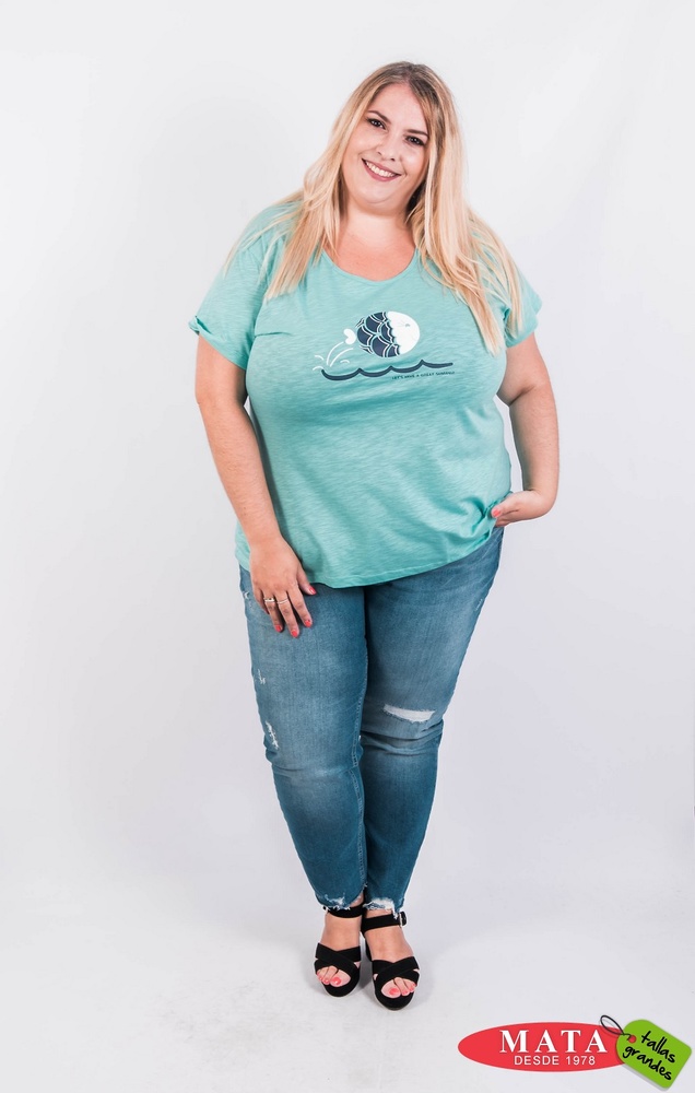 Camiseta mujer 23944 