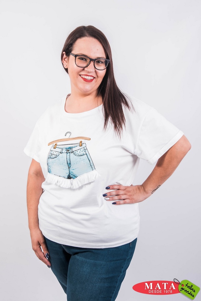 Camisetas grandes online de mujer