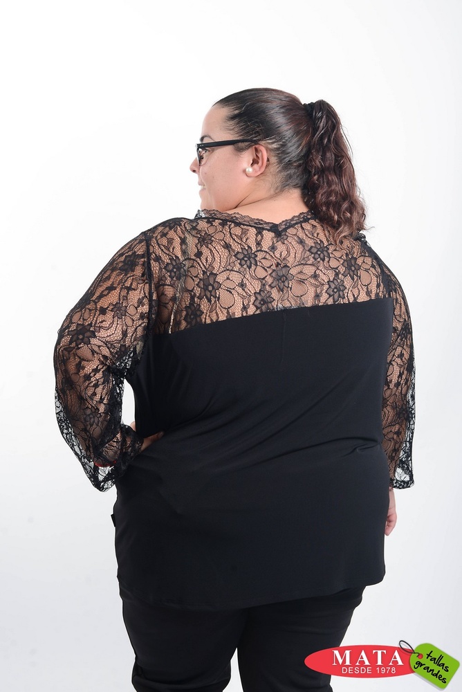 Camiseta mujer tallas grandes 20617 - Ropa mujer tallas grandes