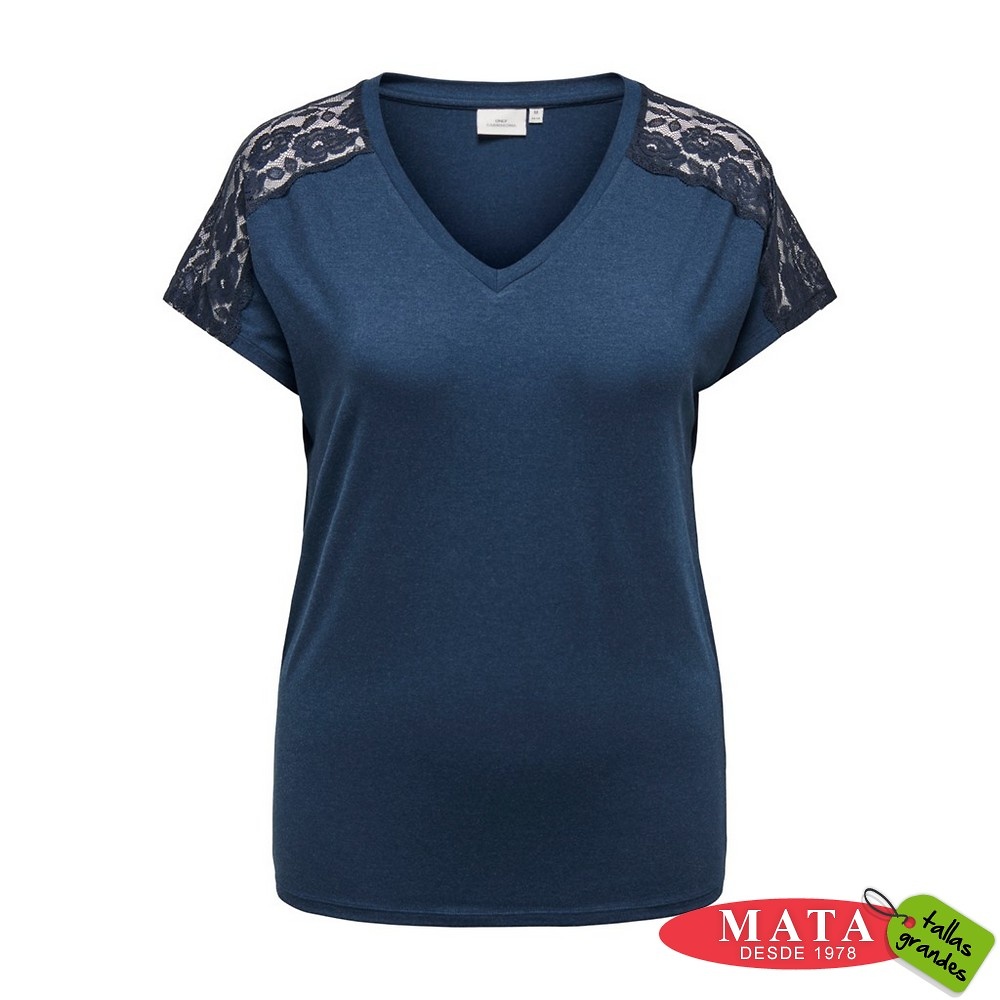 Camiseta mujer tallas grandes 26080 