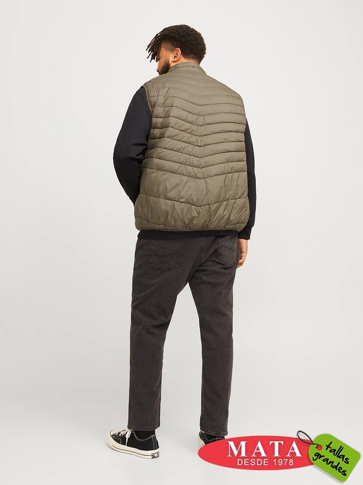 Chaleco hombre tallas grandes 26641 