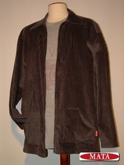 Chaqueta tallas grandes gris marengo hombre 04012 