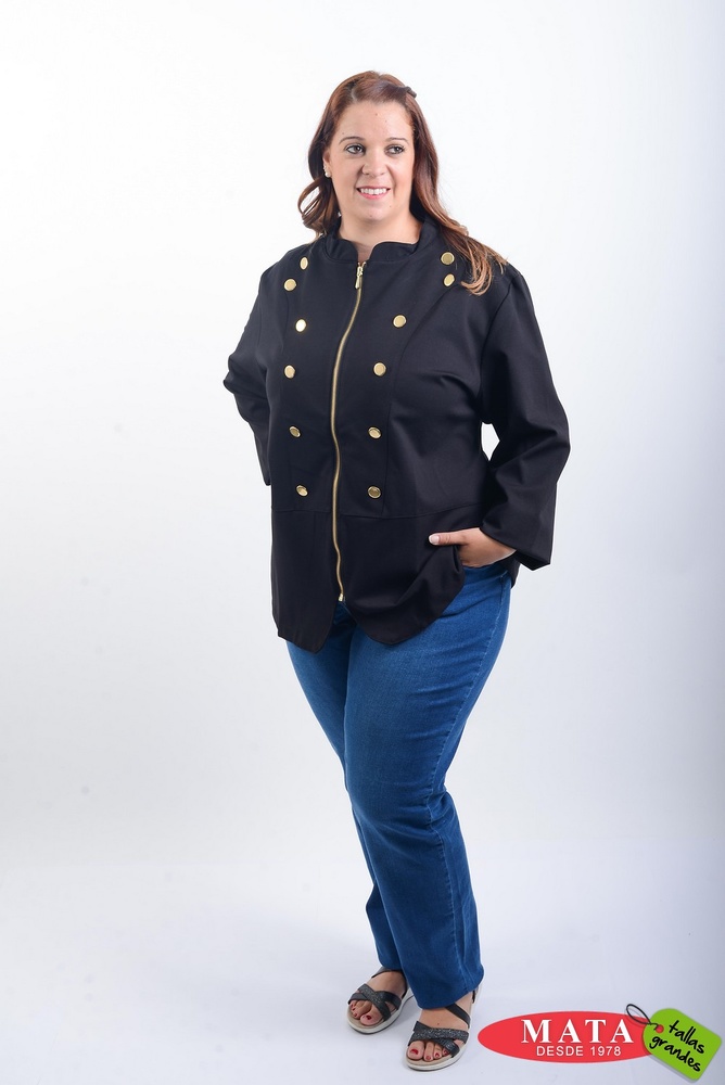 Chaqueta mujer tallas grandes 20468 