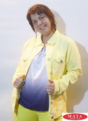 Chaqueta amarillo 17599 