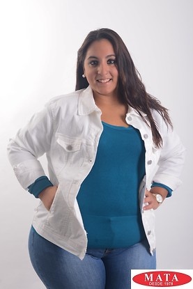 Chaqueta blanco 17599 