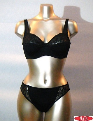 Conjunto mujer negro 14915 