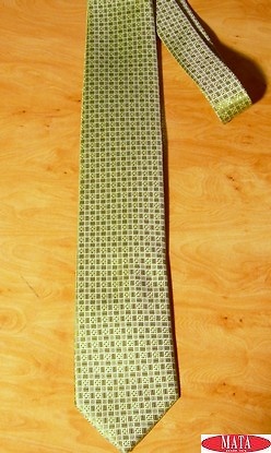 Corbata hombre verde tallas grandes 14312 