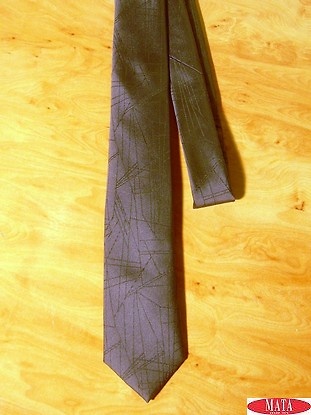 Corbata hombre gris tallas grandes 14317 