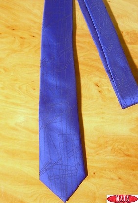 Corbata hombre azul tallas grandes 14317 