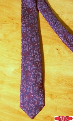Corbata hombre morado tallas grandes 14318 