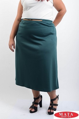 Falda mujer tallas grandes 19501 - mujer tallas Faldas, Faldas Casuales - Modas Mata Tallas Grandes