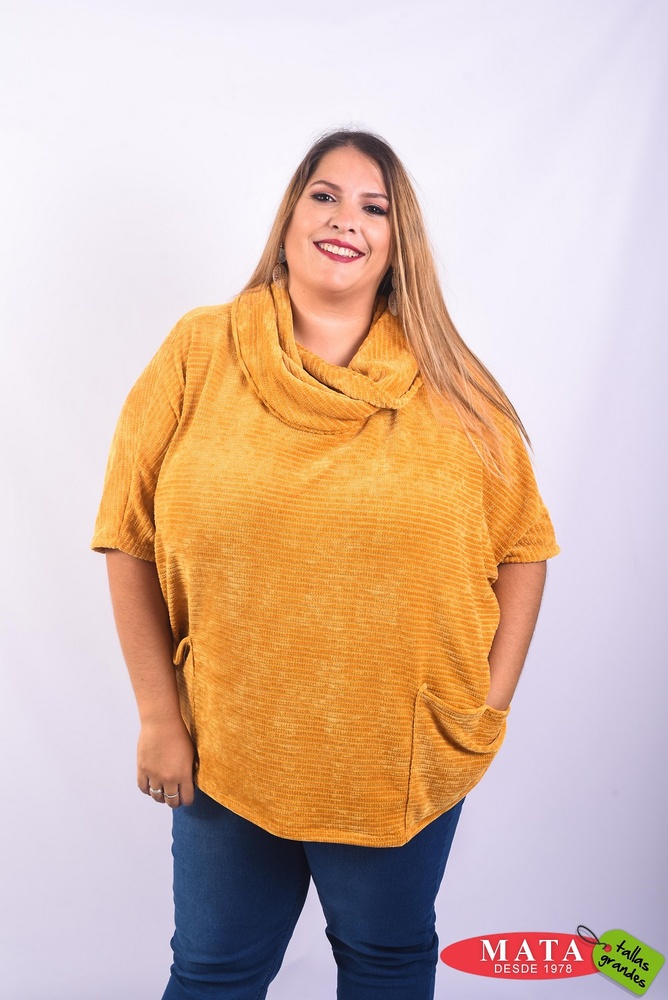 Jersey mujer colores 23205 - Ropa mujer tallas grandes, Abrigo, Jerseys, Ropa mujer tallas grandes, Novedad Tallas Grandes Mujer - Modas Mata Tallas Grandes