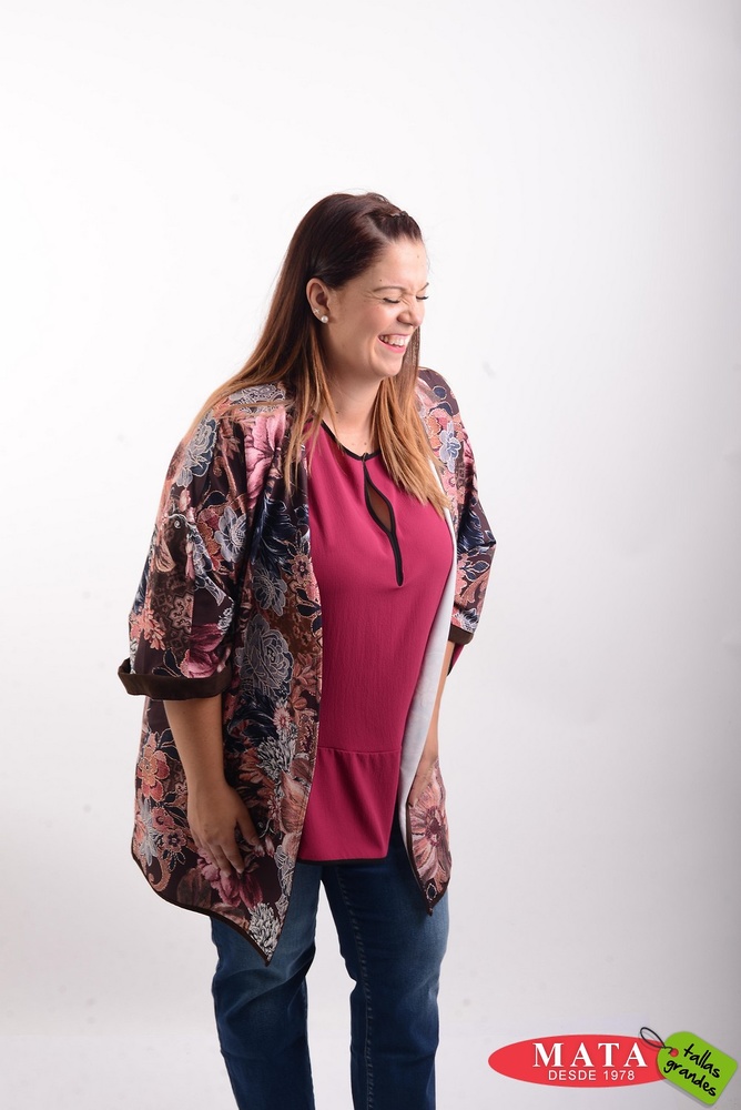 Kimono mujer tallas grandes 20531 