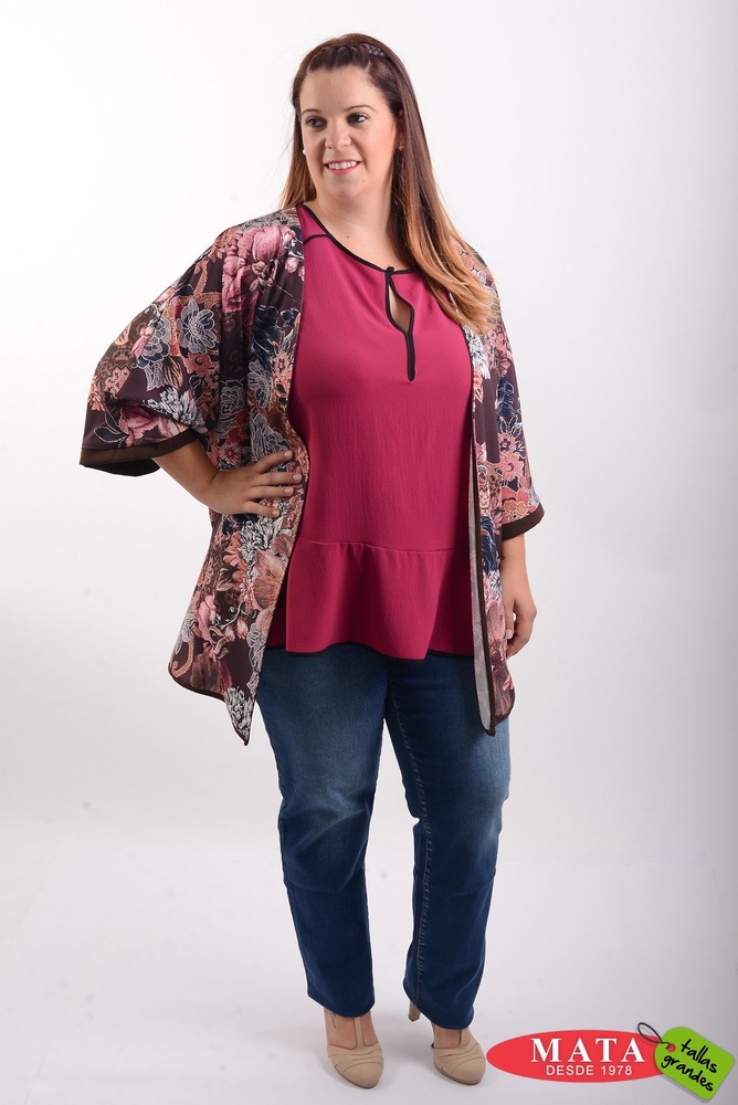 Kimono mujer tallas grandes 20531 