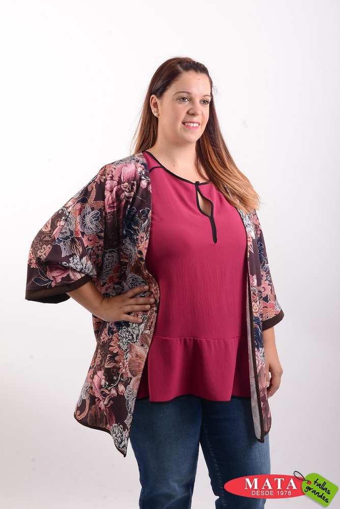 Persona australiana Psicologicamente campana Kimono mujer tallas grandes 20531 - Ropa mujer tallas grandes, Abrigo,  Chaquetas, Ropa mujer tallas grandes, Novedad Tallas Grandes Mujer - Modas  Mata Tallas Grandes