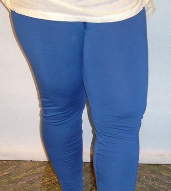 Legging azul mujer tallas grandes 10716 