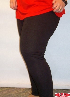 Legging NEGRO mujer tallas grandes 10885 