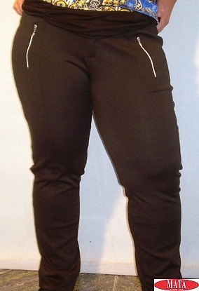 Legging mujer negro tallas grandes 13692 