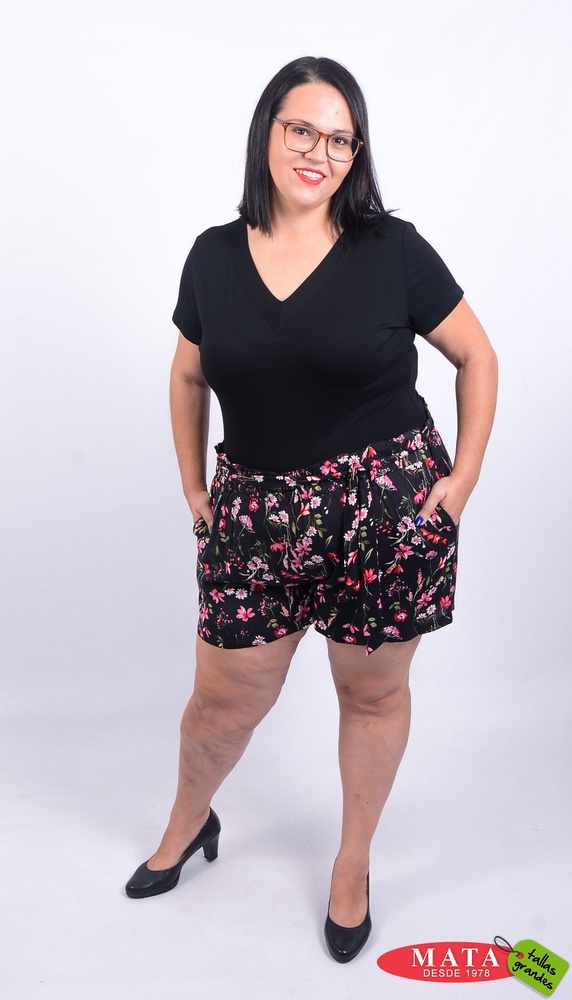 Pantalón corto mujer 23990 