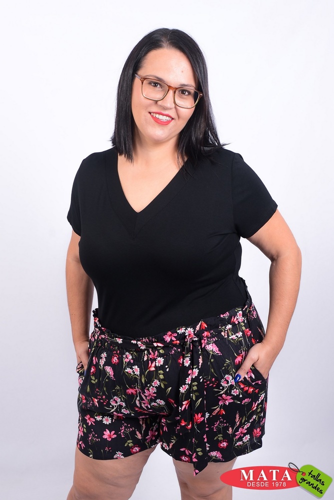 Pantalón corto mujer 23990 