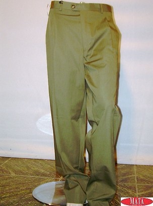 Pantalón tallas grandes hombre verde 08959 