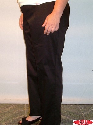 Pantalon NEGRO mujer tallas grandes 10695 