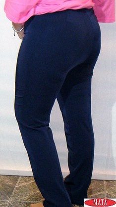 Pantalón mujer azul marino 14774 