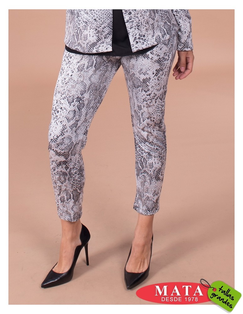Pantalón mujer tallas grandes 25554 