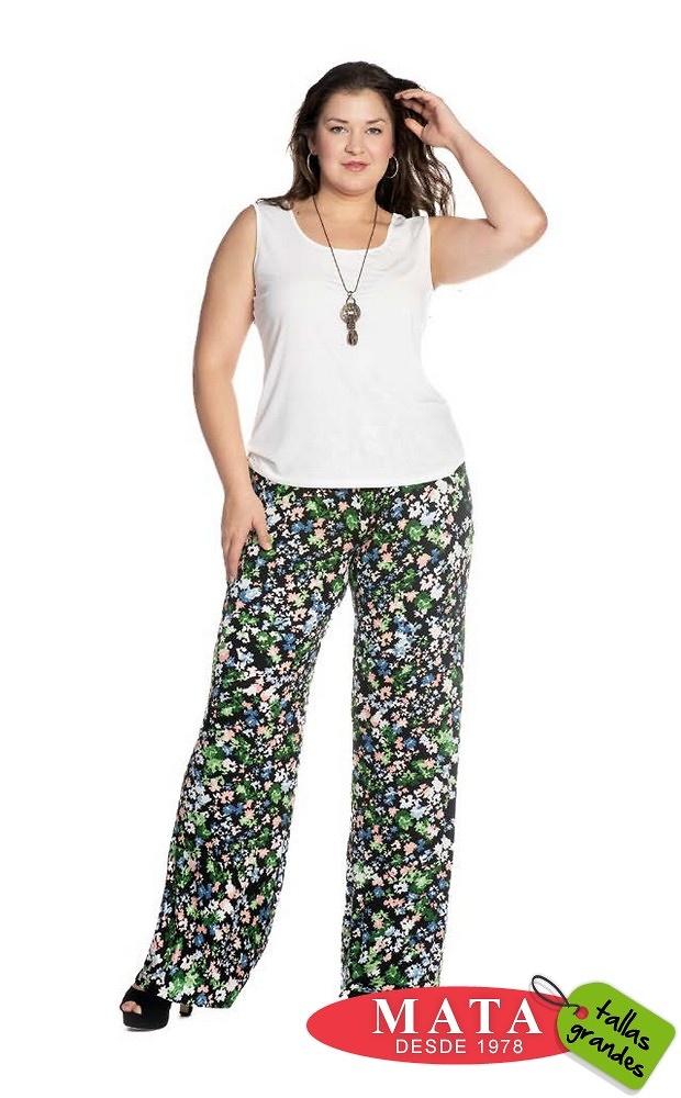 Pantalón mujer tallas grandes 25968 