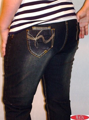 Pantalón vaquero mujer tallas grandes 10567 