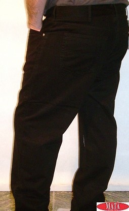 Pantalón vaquero negro tallas grandes 05421 