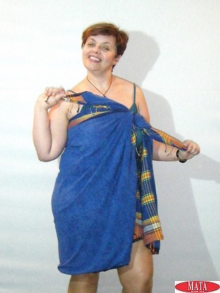 Pareo-toalla azul 17373 