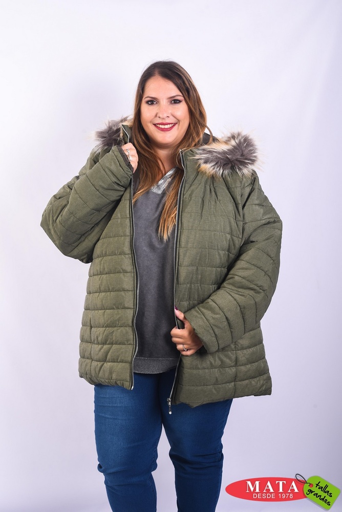 Parka mujer 23261 - Ropa mujer tallas grandes, Abrigo, Chaquetones