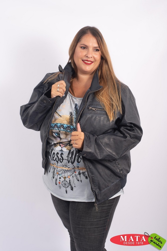 Parka mujer tallas grandes 22963 