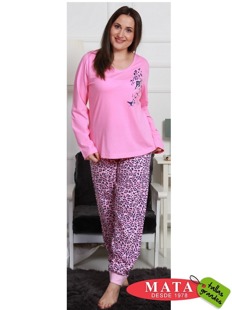 Ciudad Millas chasquido Pijama mujer 24902 - Ropa mujer tallas grandes, Ropa Interior - Lenceria,  Pijamas, Ropa mujer tallas grandes, Novedad Tallas Grandes Mujer - Modas  Mata Tallas Grandes