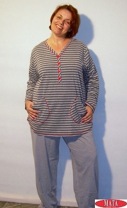 Pijama mujer tallas grandes 13711 - Ropa grandes, Ropa Interior - Lenceria, Pijamas, Ropa mujer tallas grandes, Ofertas Ropa Mujer - Modas Mata Tallas Grandes