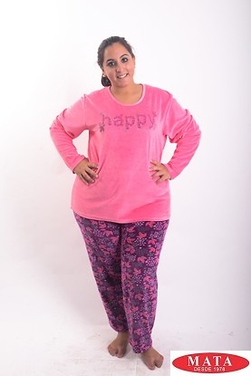 Pijama fucsia 19076 