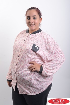 Pijama mujer tallas grandes rosa 19474 