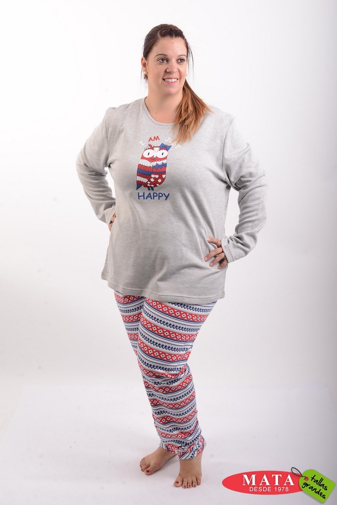 Pijama mujer tallas grandes 20516 