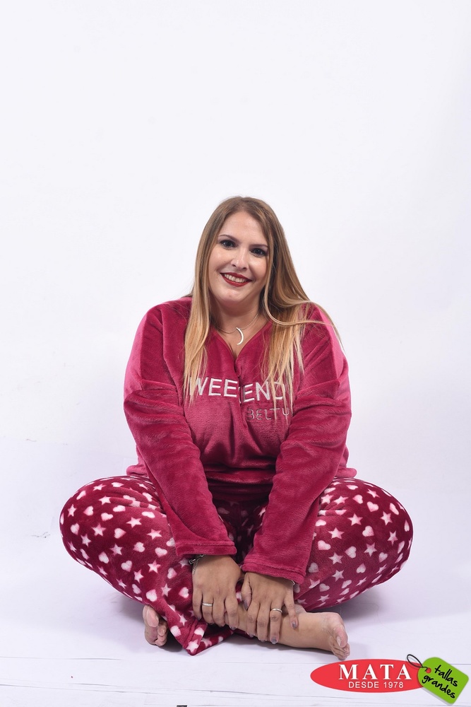 Pijama mujer tallas grandes 22060 