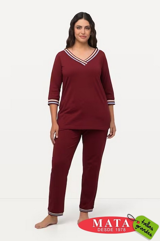 Pijama mujer tallas grandes 26175 