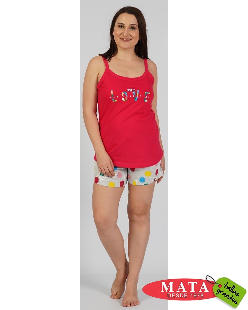 Pijama mujer tallas grandes 26638 