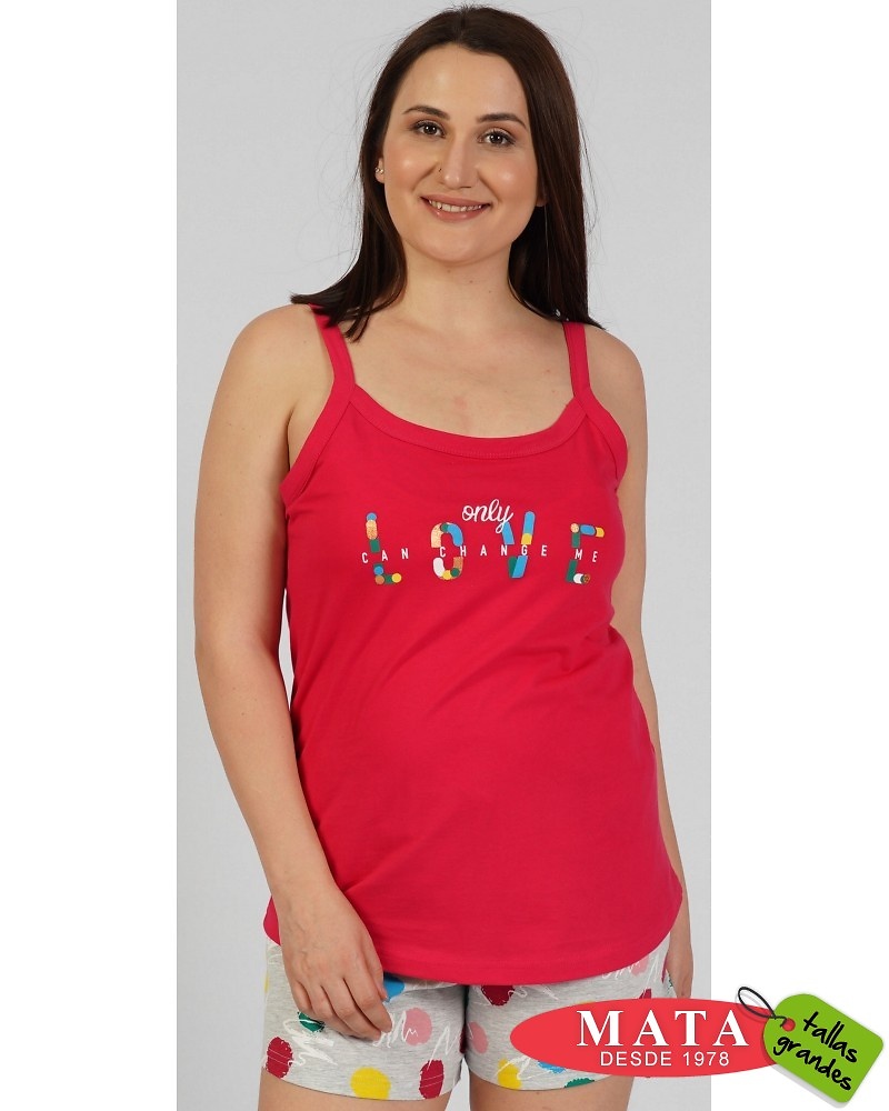Pijama mujer tallas grandes 26638 