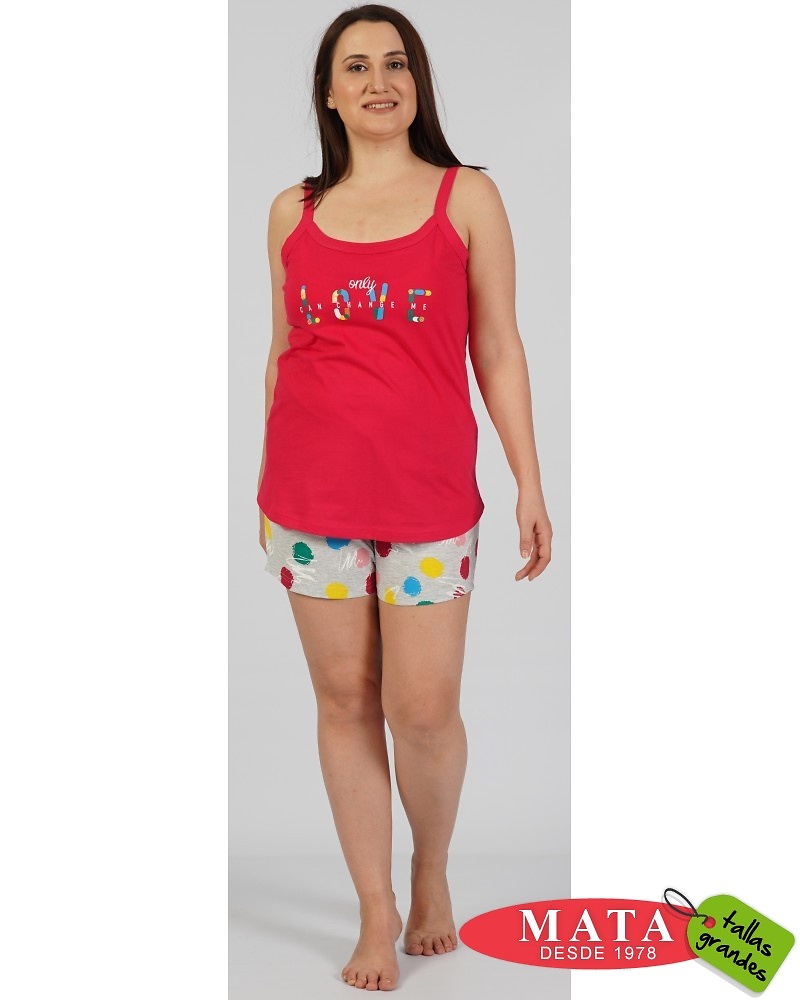 Pijama mujer tallas grandes 26638 
