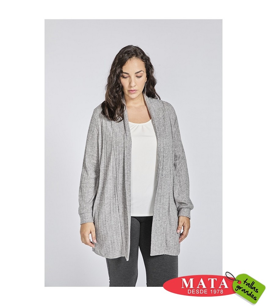 Rebeca gris mujer clearance