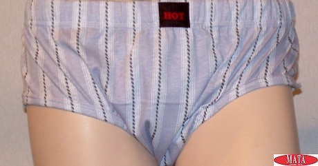 Slip rayas celestes hombre tallas grandes 13054 